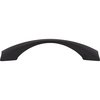 Elements By Hardware Resources 96 mm Center-to-Center Matte Black Square Glendale Cabinet Pull 525-96MB